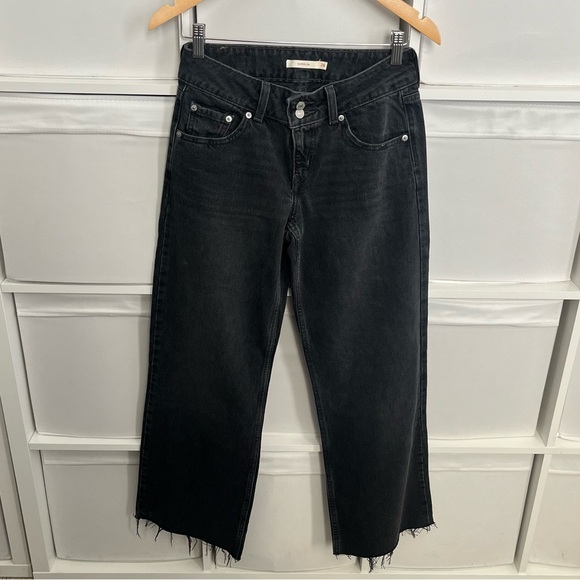Levi’s Black Superlow Jeans - Picture 3 of 5